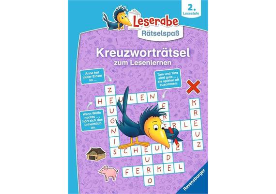 Leserabe Rätselspass Lesestufe 2