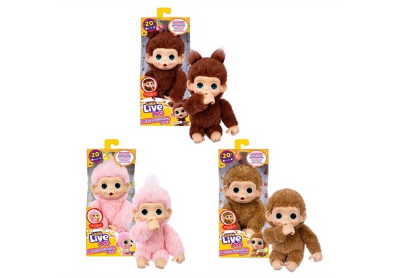 Little Live Pets My Baby Monkey Mini 1 Stück assortiert