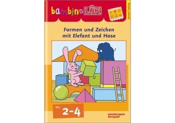 LÜK - bambinoLÜK - Formen u.Zeichen mit Elefant und Hase