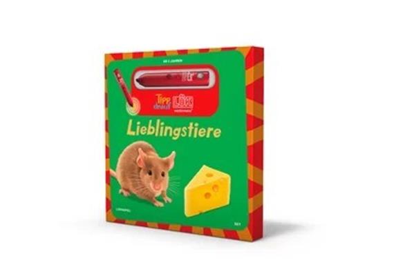 LÜK - Tipp-drauf-LÜK Bilderbuch Lieblingstiere und Stift
