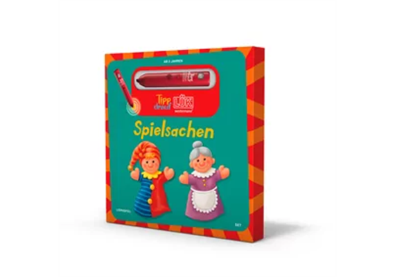 LÜK - Tipp-drauf-LÜK Bilderbuch Spielsachen und Stift