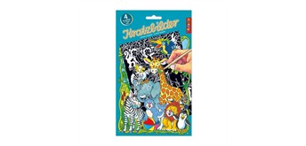 Lutz Mauder 10245 Kratzbilder 4 Stück - Wildtiere