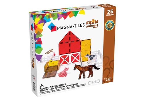 Magna-Tiles® Bauernhof-Tiere Set (25-teilig)
