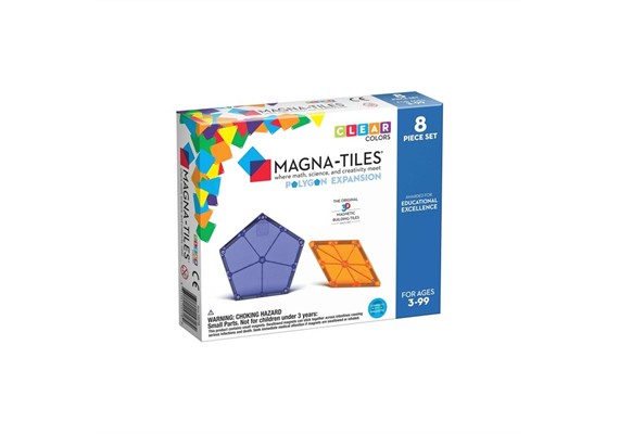 Magna-Tiles® Polygone Erweiterungsset (8-teilig)