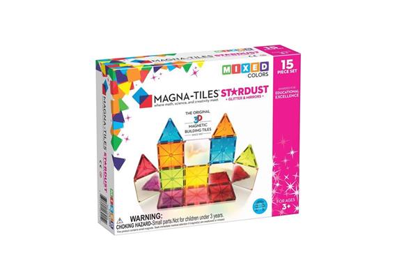 Magna-Tiles® Stardust Glitter Set (15-teilig)