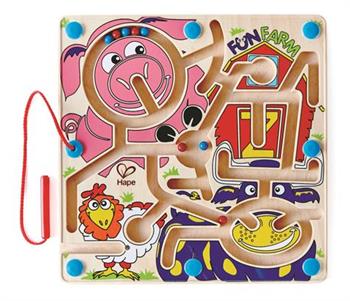 Magnet und Schiebe Labyrinth