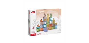 Magnetspiel Formen Diamond 48-teilig