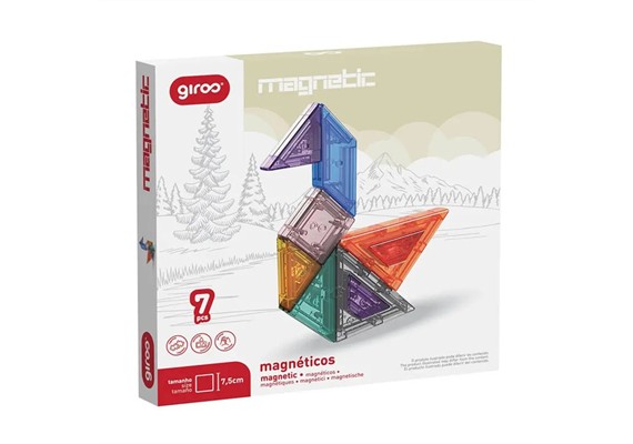 Magnetspiel Tangram 7-teilig
