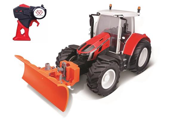 Maisto RC Massey Ferguson Traktor mit Schneepflug