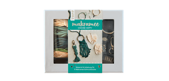 Makramee-Schmuckset Choose Happy