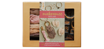 Makramee-Schmuckset With Love