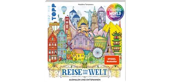 Malbuch Colorful World - Reise um Welt
