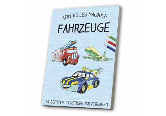 Malbuch Fahrzeuge