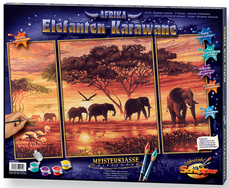 Malen nach Zahlen - Schipper, Malen nach Zahlen - SpiilEgge.ch