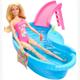 Mattel - Barbie Pool mit Puppe (blond)