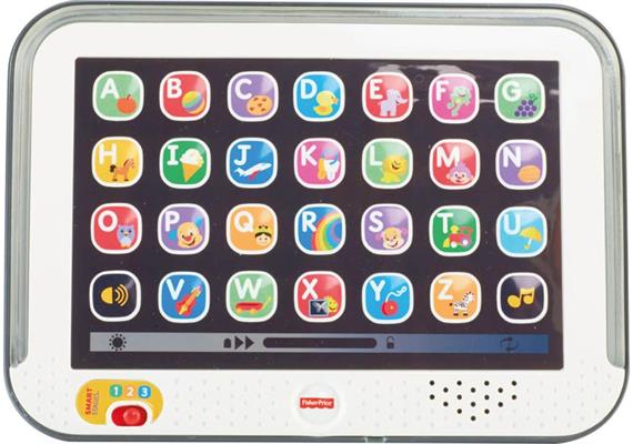 Mattel Fisher Price Lernspass Tablet grau