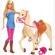Mattel FXH13 Barbie® Pferd und Puppe
