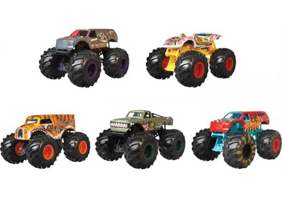 Mattel Hot Wheels Monster Trucks, Massstab 1:24