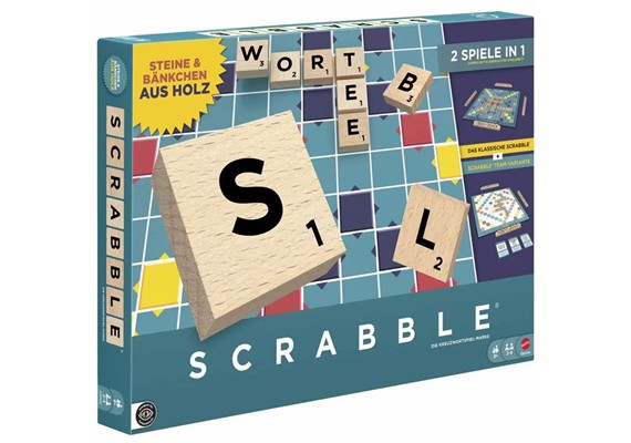 Mattel Scrabble Original 2in1