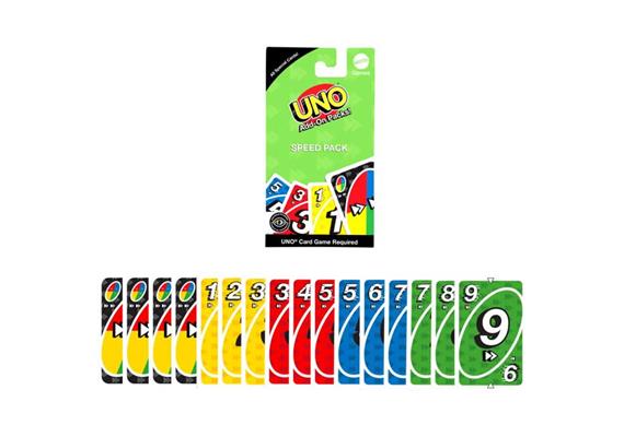 Mattel - UNO Erweiterungsset Tempo-Set