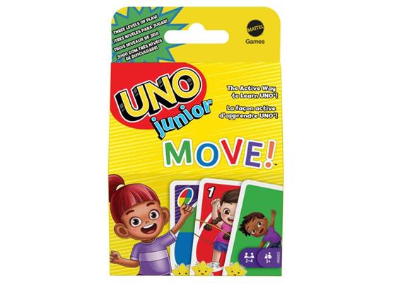 Mattel UNO Junior Move, mehrsprachig