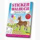 Media - Mal und Stickerbuch A4 Pferde und Ponys