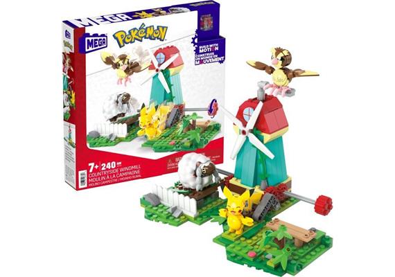 Mega Construx Pokémon Bauset Windmühlen Farm