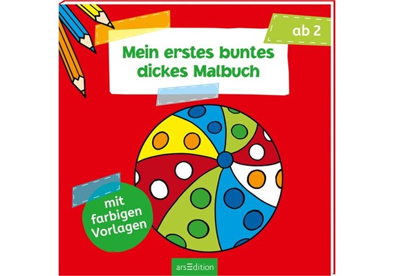 Mein erstes buntes dickes Malbuch ab 2