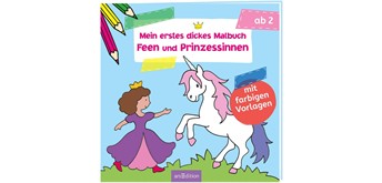 Mein erstes dickes Malbuch ab 2 Feen und Prinzessinnen