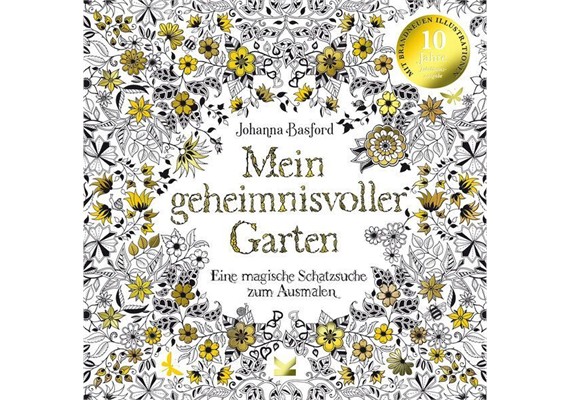 Mein geheimnisvoller Garten (Malbuch)