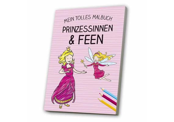 Mein tolles Malbuch Feen & Prinzessinnen