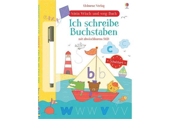 Mein Wisch-und-weg-Buch: Ich schreibe Buchstaben