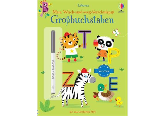 Mein Wisch-und-weg-Vorschulspass: Grossbuchstaben