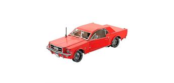 Metal Earth - 1965 Ford Mustang Coupe (Red)