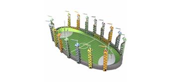 Metal Earth - Harry Potter Quidditch Pitch MMS466