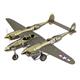 Metal Earth - Iconx Lockheed P-38 Lightning ICX143