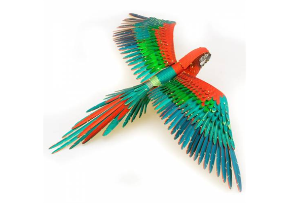 Metal Earth - ICONX - Parrot, Jubilee Macaw