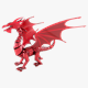 Metal Earth - ICONX - Red Dragon ICX115