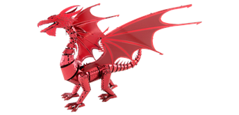 Metal Earth - ICONX - Red Dragon ICX115