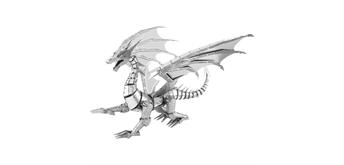 Metal Earth - Iconx Silver Dragon ICX023