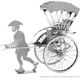 Metal Earth - Japanese Rickshaw MMS120