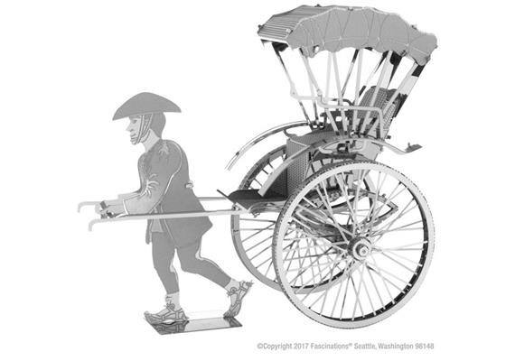 Metal Earth - Japanese Rickshaw MMS120