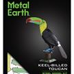 Metal Earth - Keel-billed Toucan (Regenbogentukan) | Bild 2