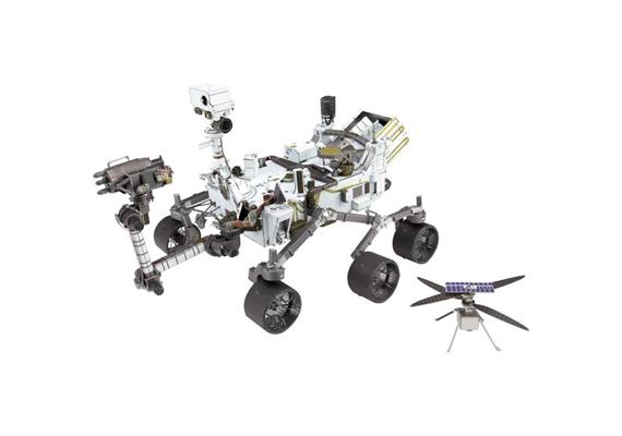 Metal Earth - Mars Rover Perseverance & Ingenuity Helicopter