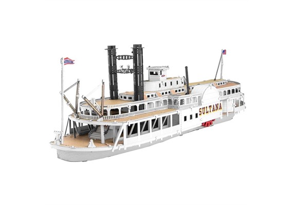 Metal Earth ME1019 Sultana Steamboat – Metall Bausatz