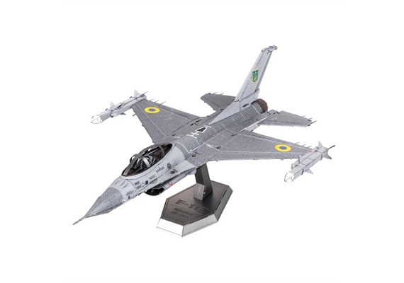 Metal Earth ME1046U F-16 Fighting Falcon - Ukrainian Air Force