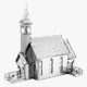 Metal Earth MMS156 - Old Country Church, 2 Sheets