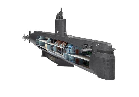 Metal Earth - Premium Series USS Nautilus (farbiges Modell)