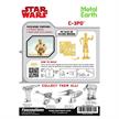 Metal Earth - Star Wars – Gold C-3PO MMS270 | Bild 3