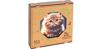 Milliwood Puzzle Holz M Cali Cat 46 Teile
